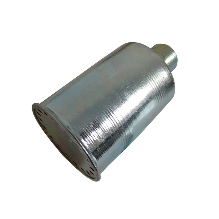 Silencioso / Abafador Rosca 1/2" Para Válvula De Descarga / Canhão, Utilizado Em Compressores De Regime Contínuo.