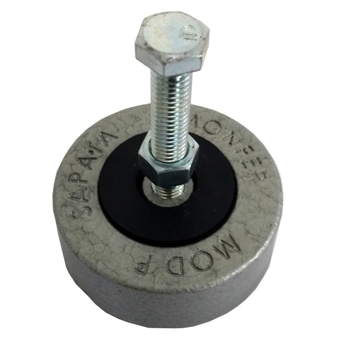 Sapata De Ferro 3/4" Para 5000 kg Com Ø 115 mm 