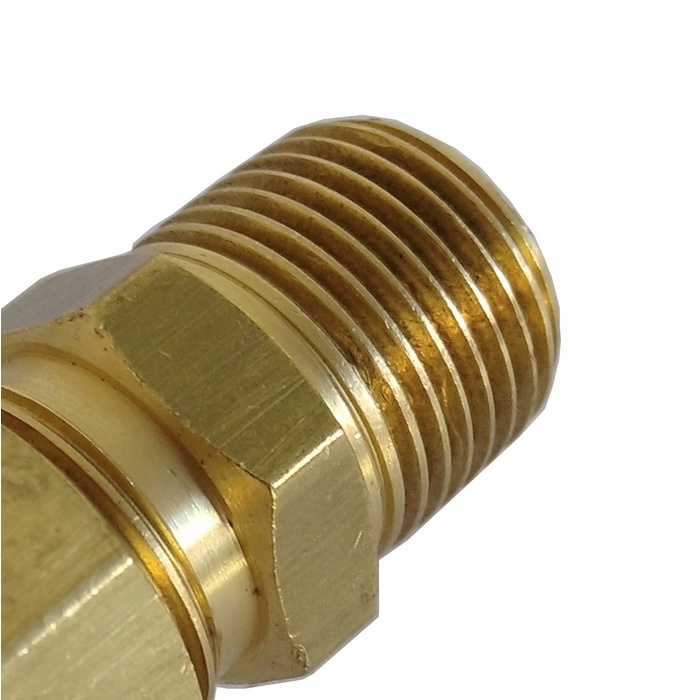 União reta tubo 3/8