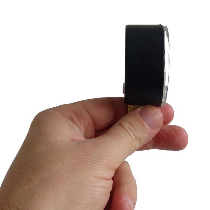 Manômetro vertical 400 psi /16 bar com rosca 1/4