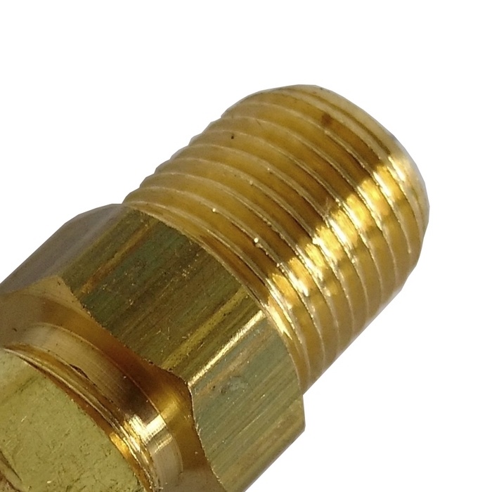 União reta tubo 1/4