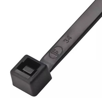 Abraçadeira plástica de nylon 400 x 7,5 x 1,9 na cor preta