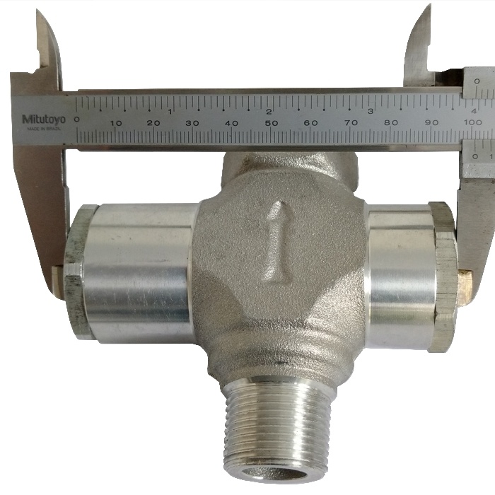 Válvula de descarga (canhão) rosca 3/4 Naifla para compressores regime contínuo.