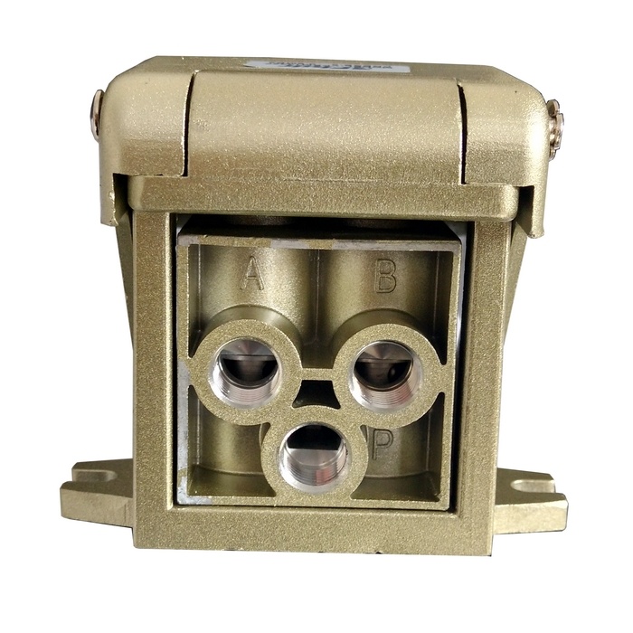 Válvula pedal/mola 1/4 5/2 vias tipo festo