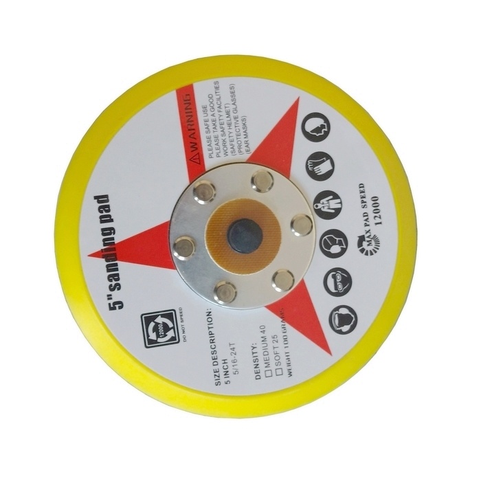 Sapata Ø 127 mm Lixa 5" S/ Furo 