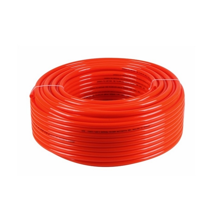 Mangueira / Tubo PU 8 mm x 1,25 Em Poliuretano Na Cor Vermelha (Preço Por Metro)