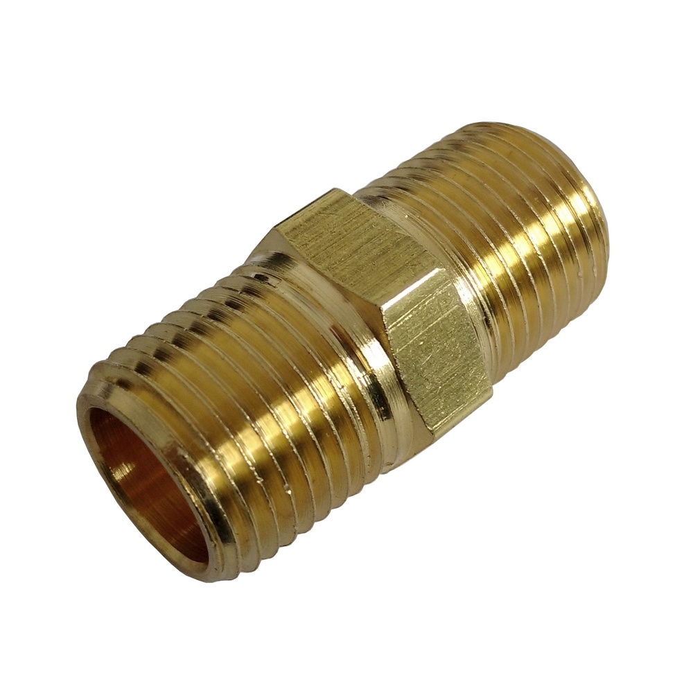 Niple Reto 3/4" NPT Em Latão