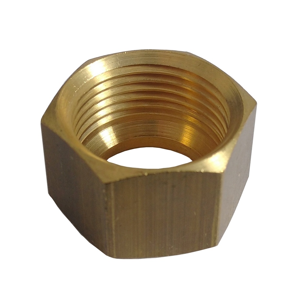 Porca Para Tubo 3/8" - Latão 