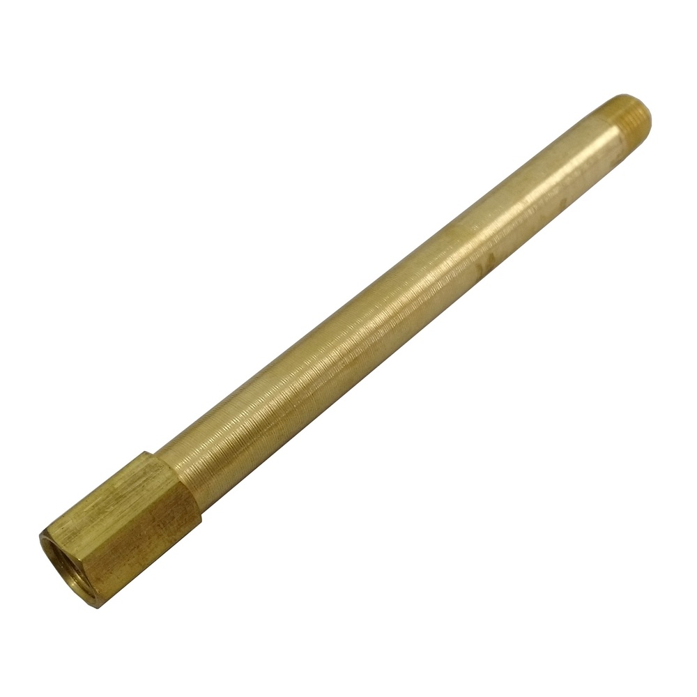 Prolongador 1/4" NPT x 200 mm em Latão Rara Refrigeração de Moldes/Matrizes.