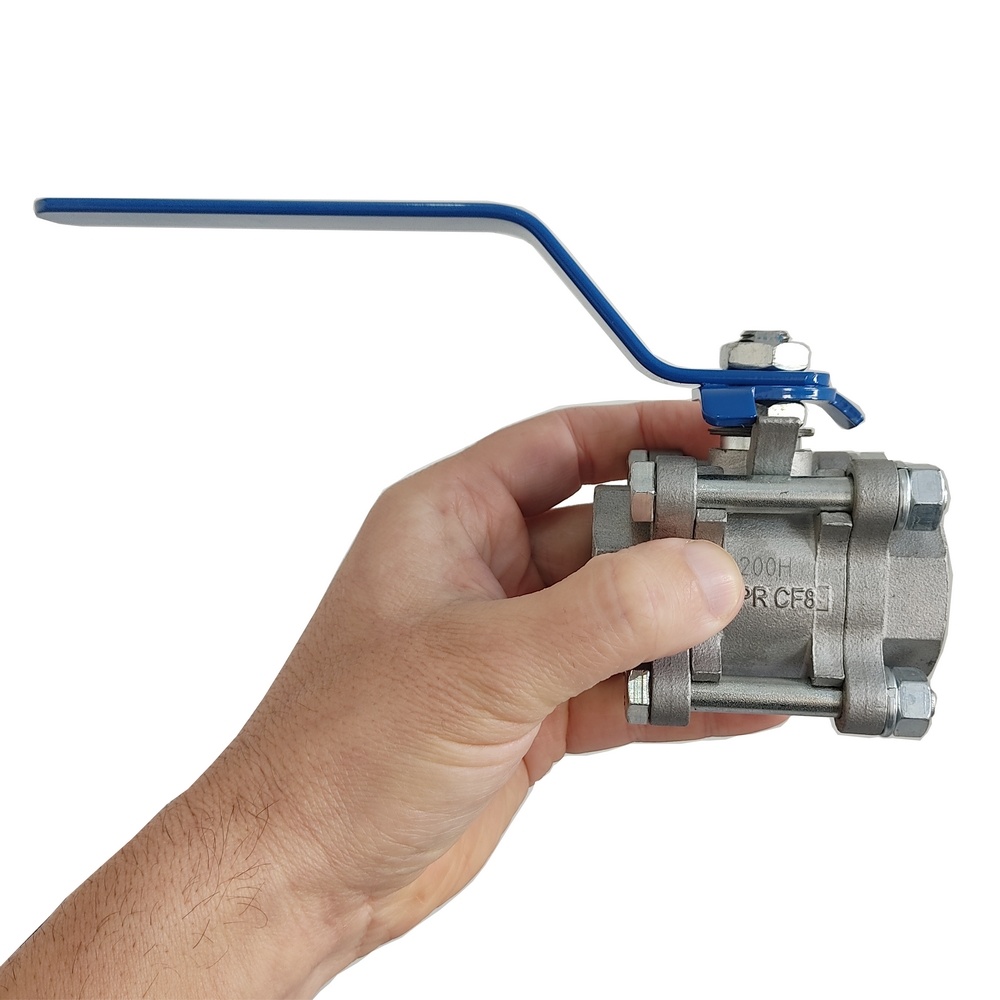 Válvula de Esfera Tripartida 1