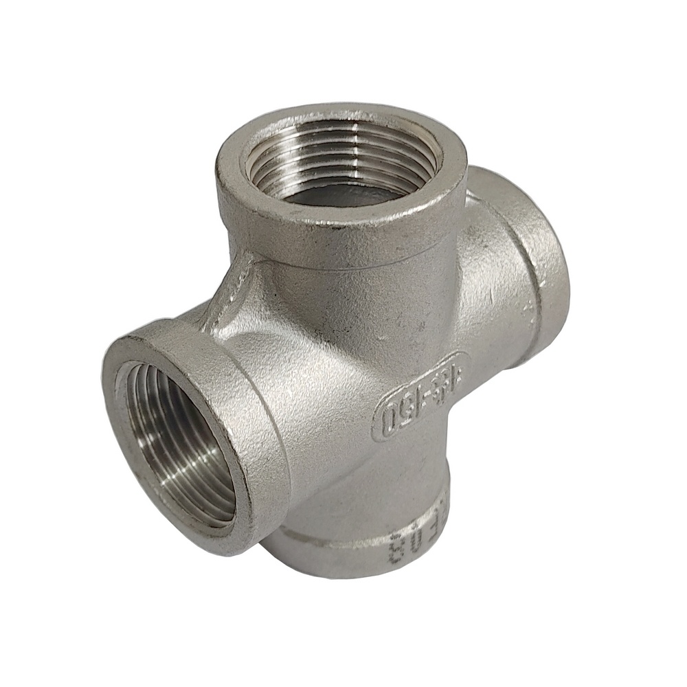 Cruzeta 1/2" BSP - Aço Inox