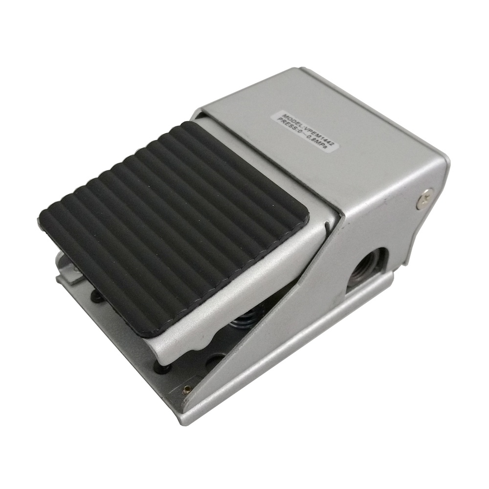 Válvula Pedal/Mola 1/4" 4/2 Vias 