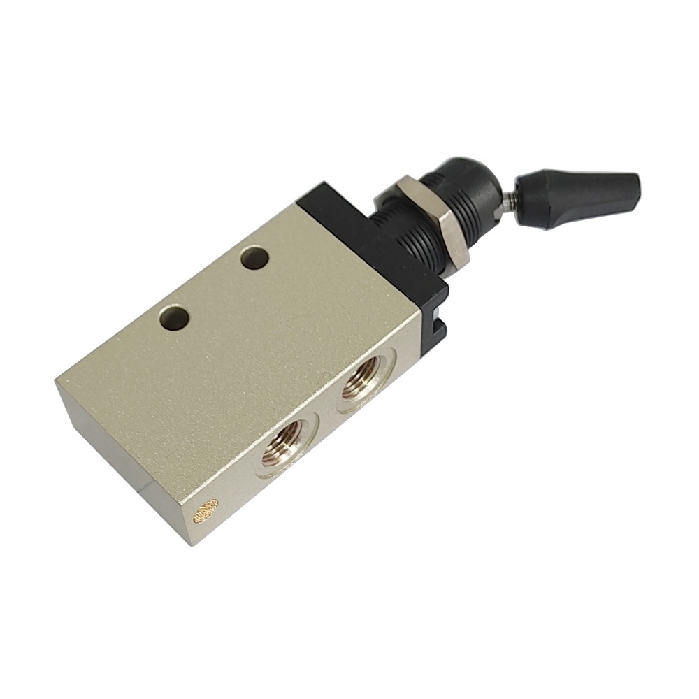 Válvula Alavanca/Trava 1/8" 3/2 Vias