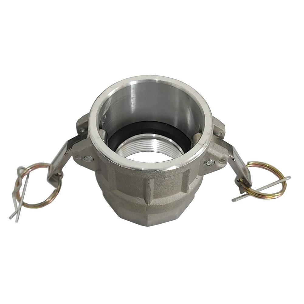 Engate Rápido ER-D Camlock Acoplador Rosca Fêmea 1" BSP - PN10 / 150 LBS - Alumínio