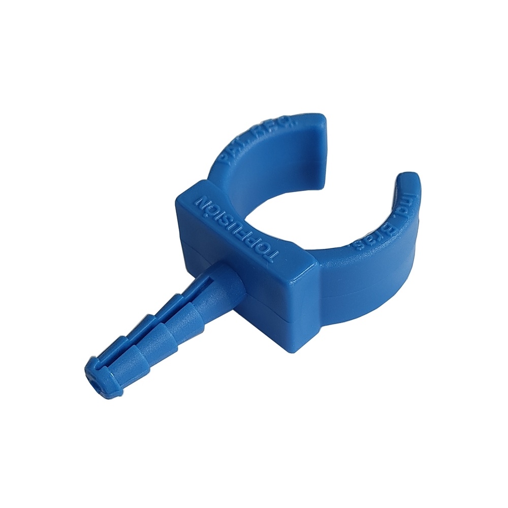 Suporte Deslizante 20 mm - PPR Azul (Linha TopAir / TopFusion)