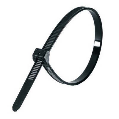 Abraçadeira Plástica de Nylon 250 x 3,6 Na Cor Preta