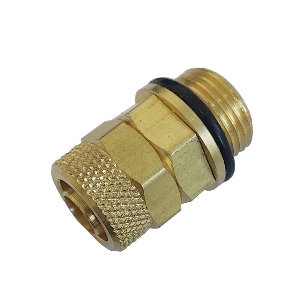 Conector Macho 8 x 1/8" BSP c/ O´ring - Linha 400 Pneumática Industrial