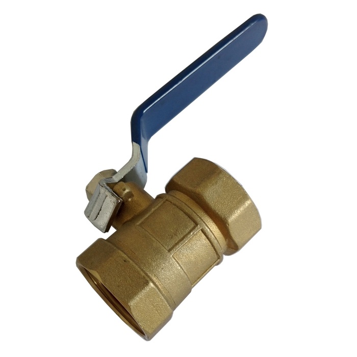 Válvula De Esfera / Alavanca Rosca 1/4" BSP Passagem Reduzida