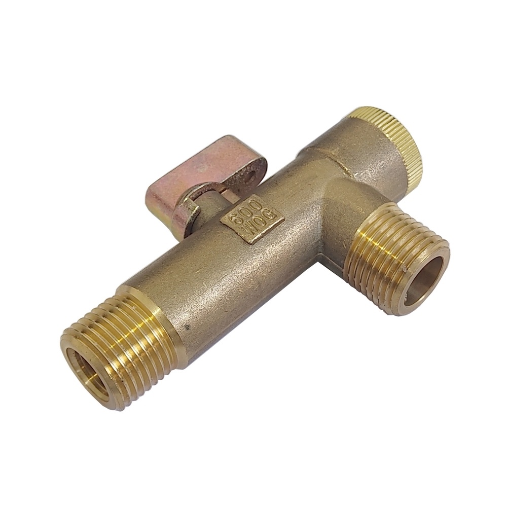 Filtro Y de 1/2" Registro de Esfera p/ Timer