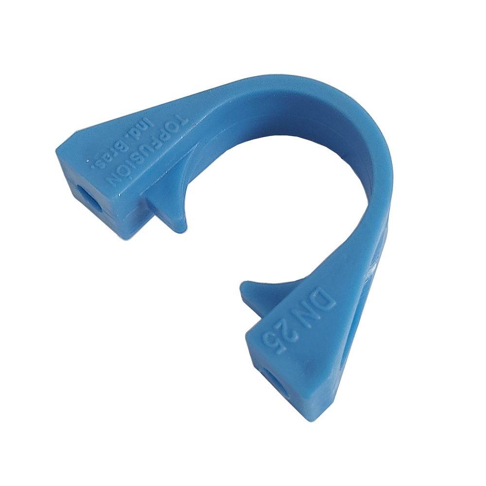 Suporte Fixo 20 mm - PPR Azul (Linha TopAir / TopFusion)