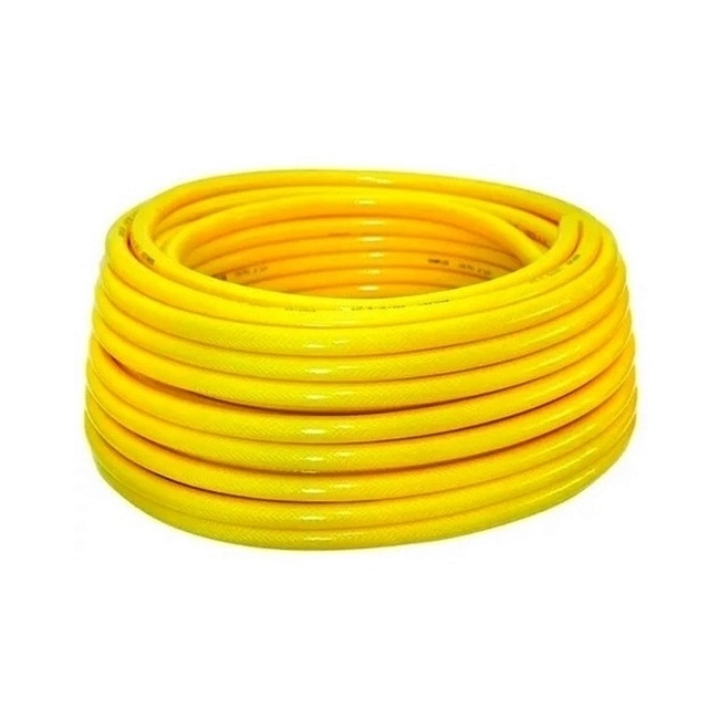 Mangueira / Tubo PU 4 mm x 0,75 em Poliuretano Na Cor Amarela (Preço Por Metro)