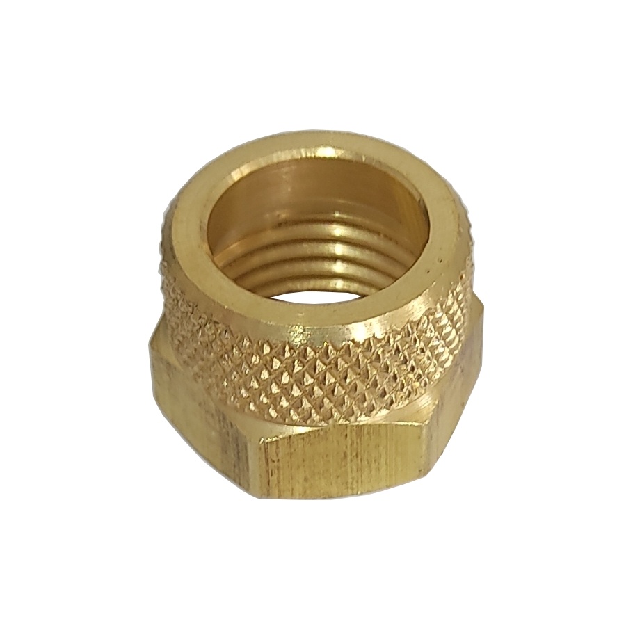 Porca Para Tubo 12 mm - Linha 400 Pneumática Industrial