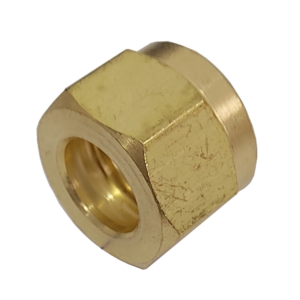 Porca Para Tubo 4 mm - Latão