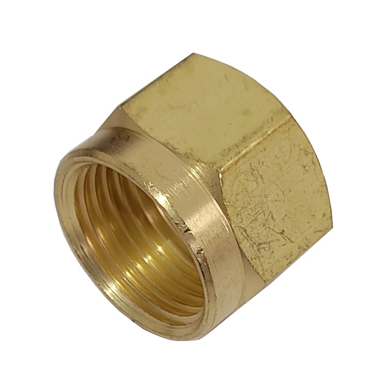 Porca Para Tubo 4 mm Em Latão