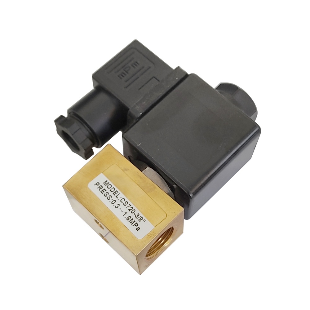 Válvula Solenóide 3/8" 2/2 Vias 110 VCA p/ Timer