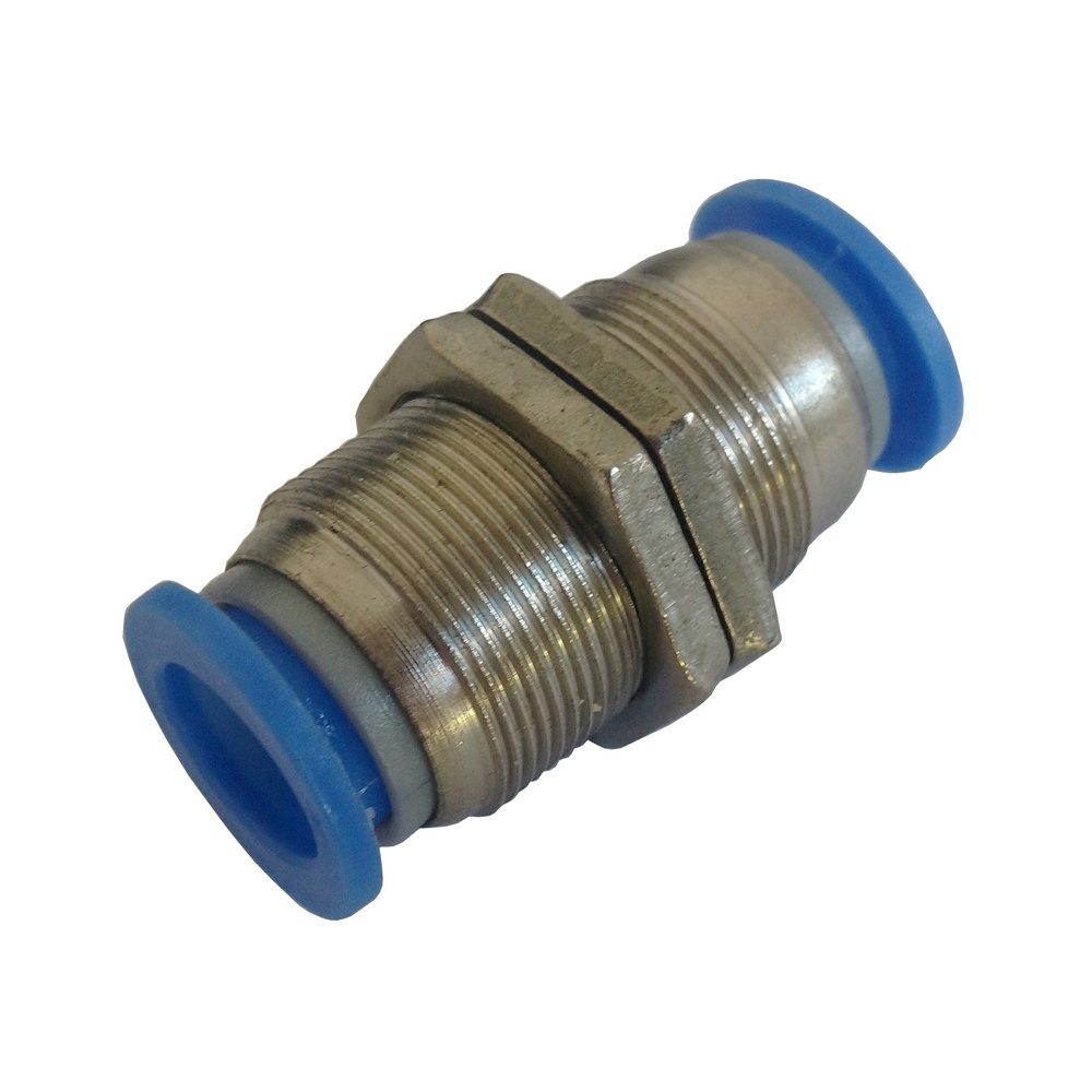 União tubo 1/4" Para Painel PMM (Conexão Pneumática Instantânea)