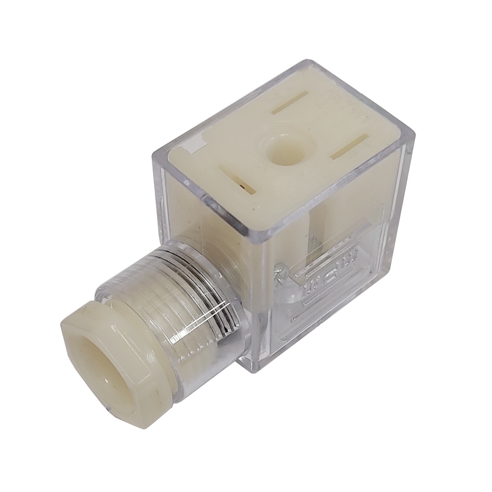 Plug Pequeno / Caixa de Ligação VCA / AC p/ Bobina das Válvulas Solenóides