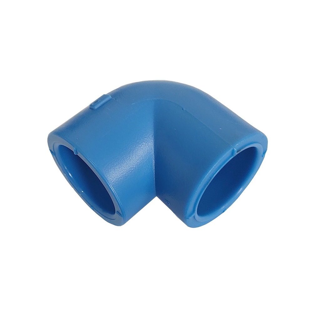 Joelho Soldável 90º 40 mm - PPR Azul (Linha TopAir / TopFusion)
