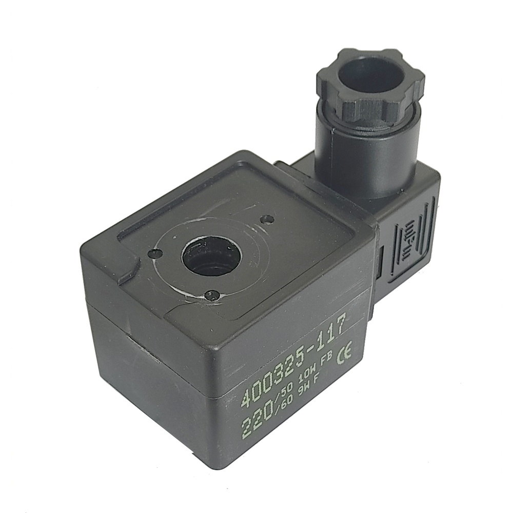 Bobina 220 VCA c/ Plug p/ Válvula Filtro Manga 1.1/2" e 2"