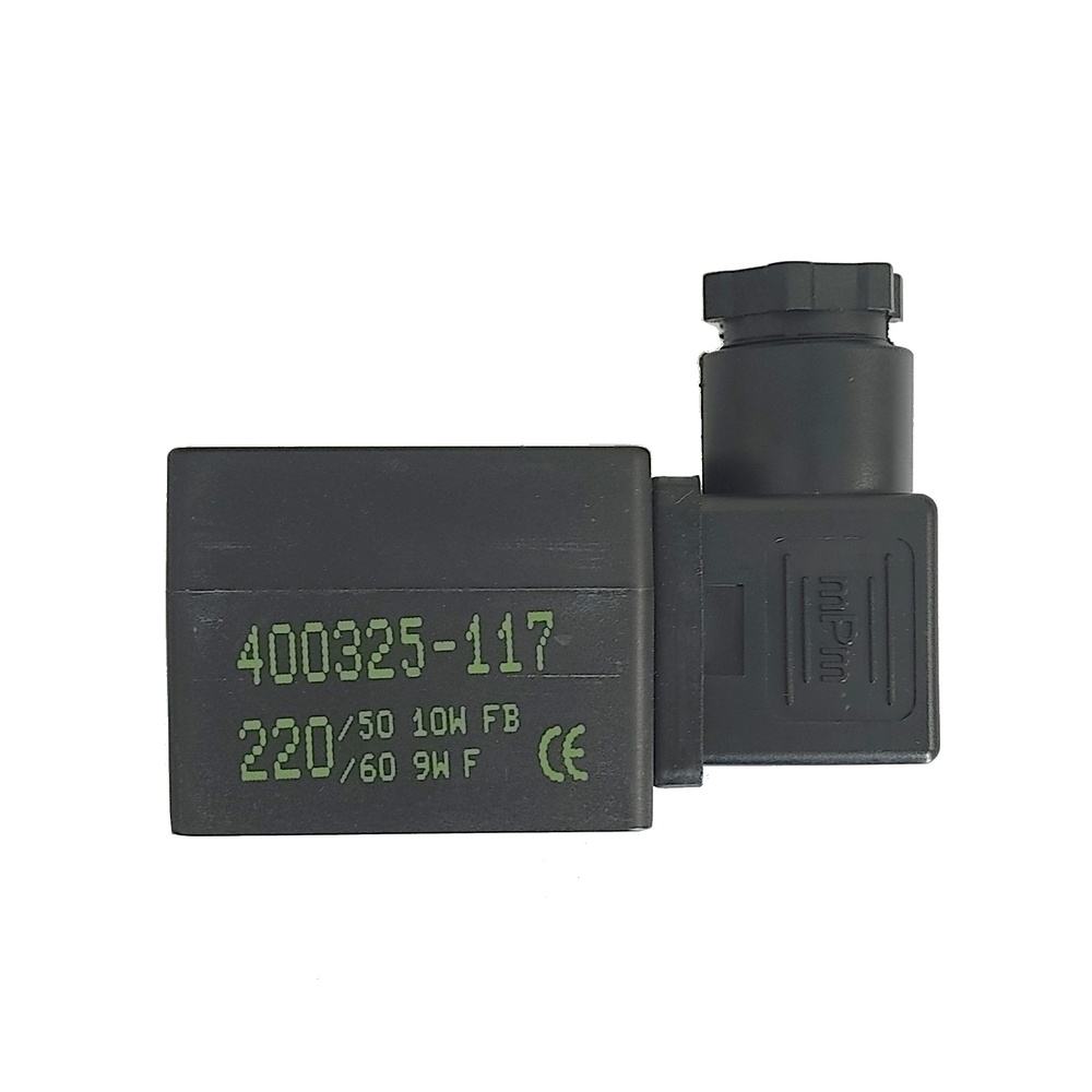 Bobina 220 VCA C/ Plug P/ Válvula Filtro Manga