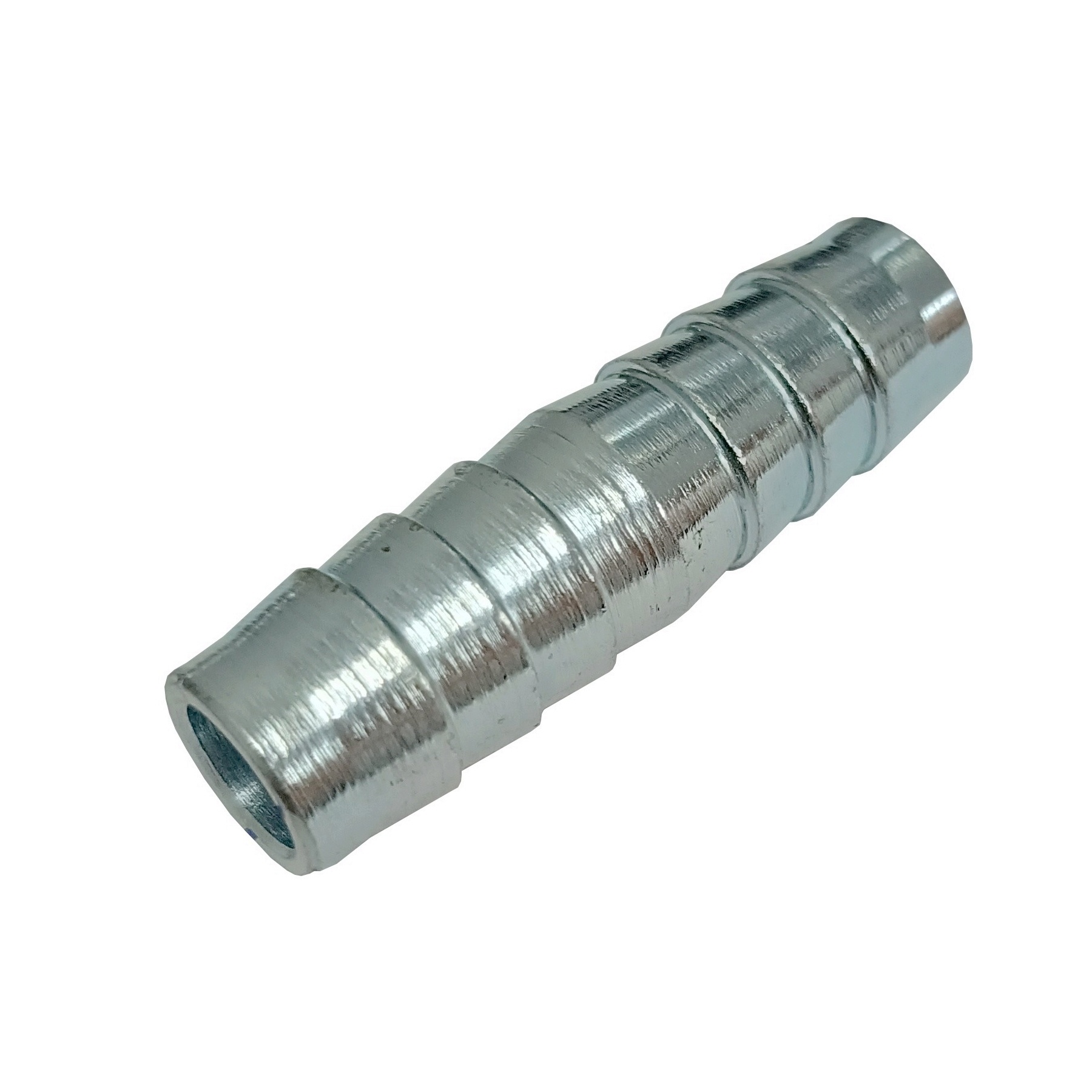 Emenda Mangueira 1/4" Em Aço Zincado