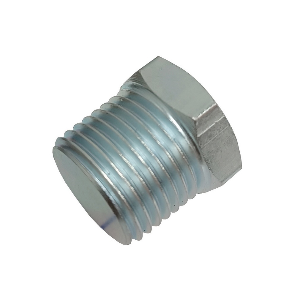 Bujão 1/8" NPT c/ Sextavado Externo em Alumínio