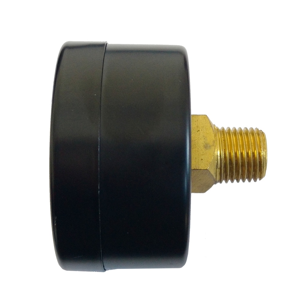 Vacuômetro Horizontal 0-760 Mmhg Com Rosca 1/4