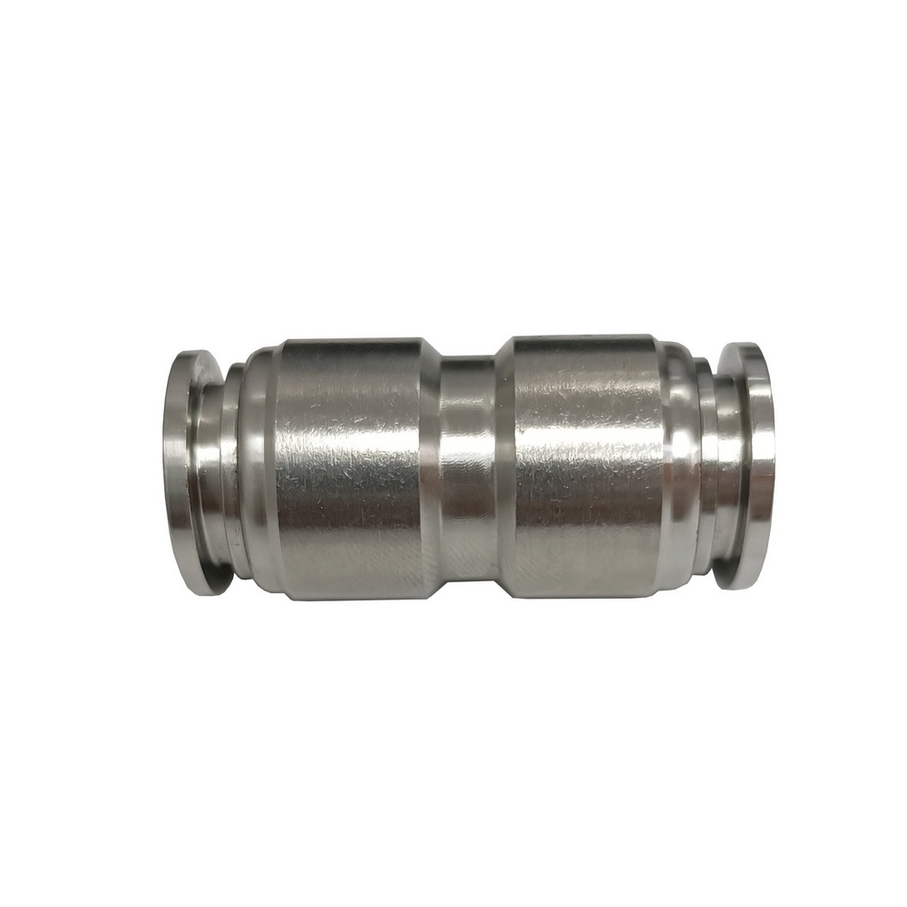 União Reta Tubo 4 mm - PUC (Conexão Instantânea Aço Inox)