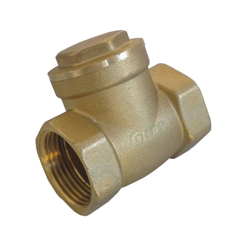 Válvula De Retenção Portinhola 1.1/4" BSP Em Latão
