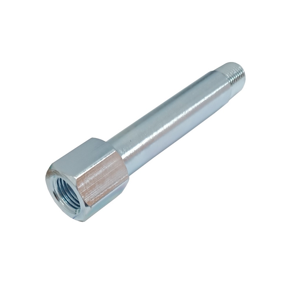 Prolongador 1/4" NPT x 75 mm Em Alumínio Para Refrigeração De Moldes/Matrizes.