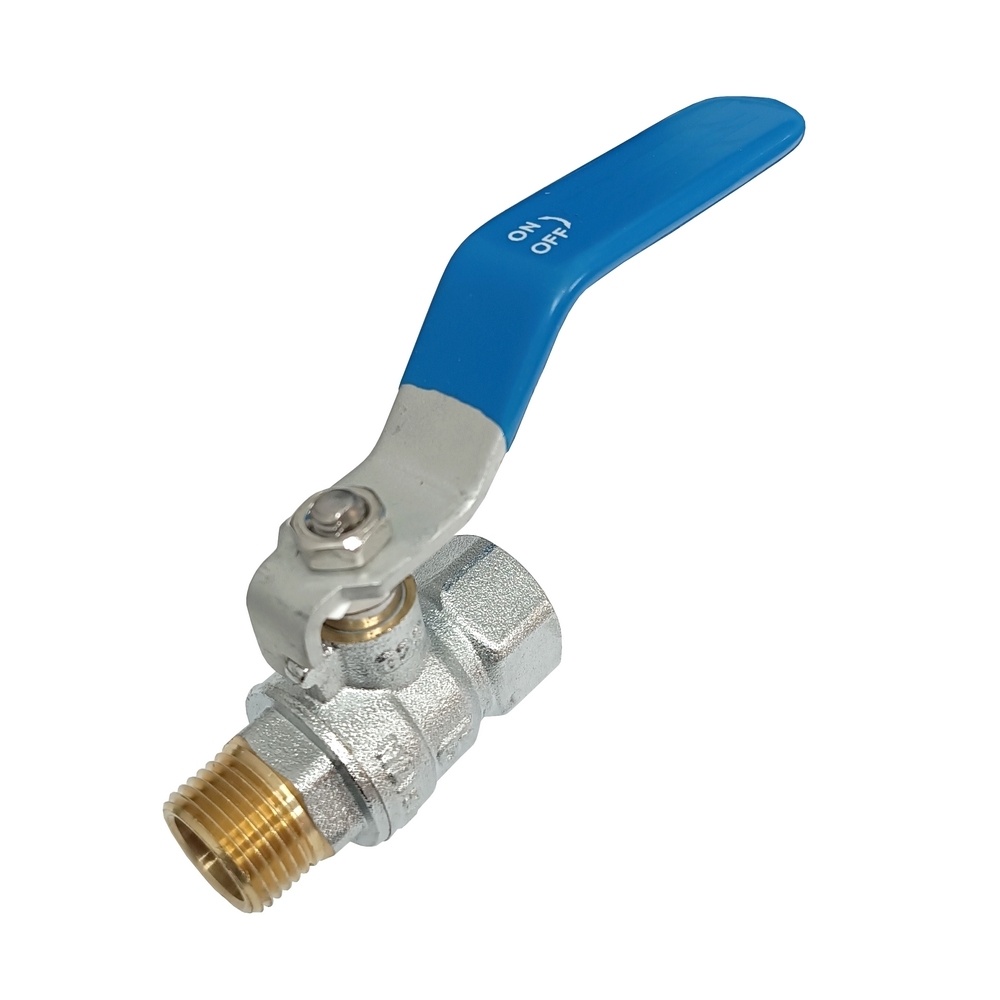 Válvula De Esfera / Alavanca Rosca M/F 3/8" BSP Passagem Plena - PN25