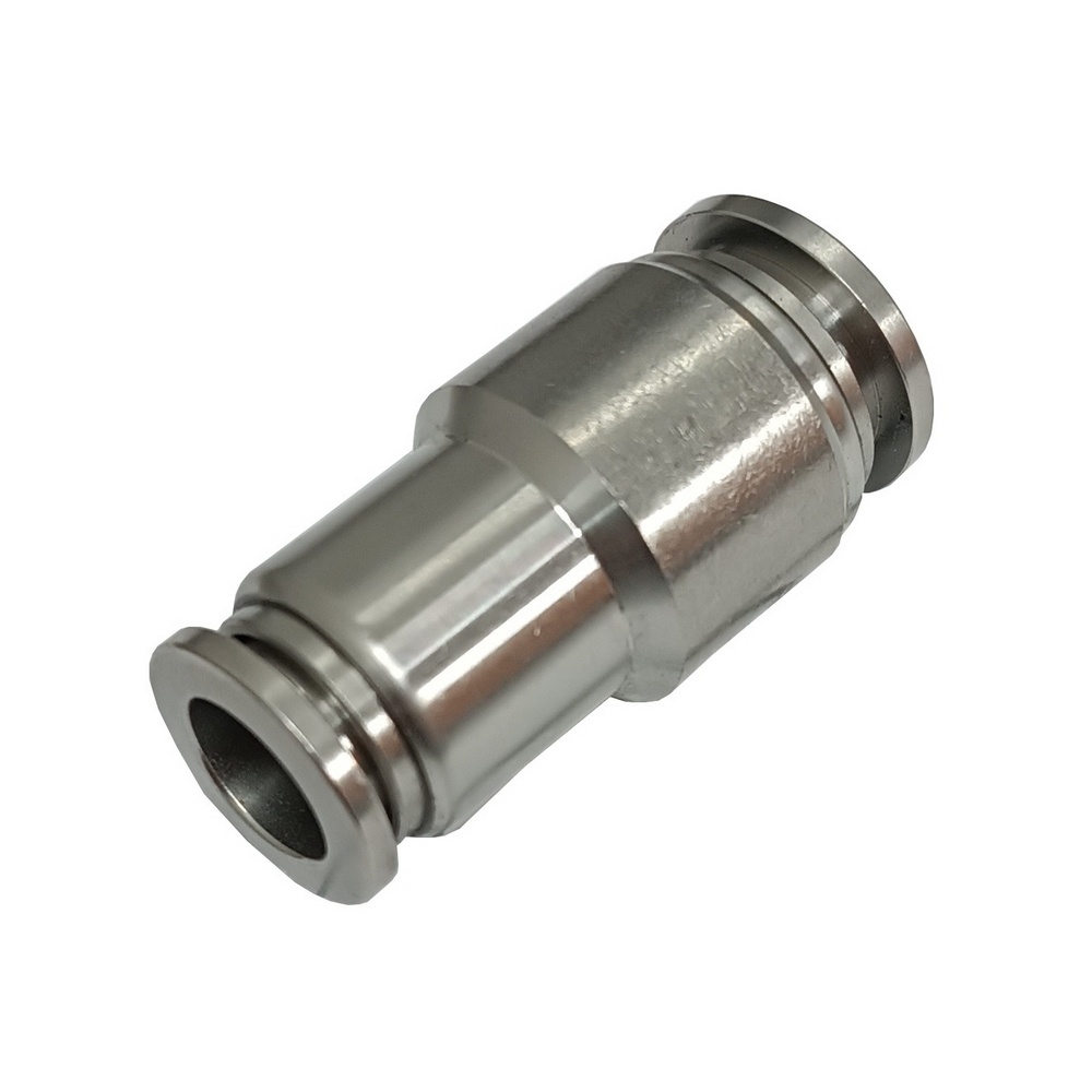 União Redução Tubo 8-6 mm - PG (Conexão Instantânea Aço Inox)