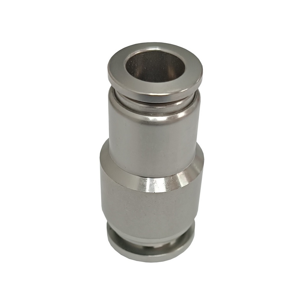 União Redução Tubo 12-10 mm - PG (Conexão Instantânea Aço Inox)