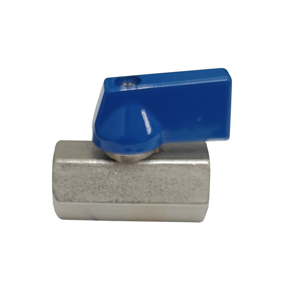 Válvula de Esfera Mini Fêmea 1/8
