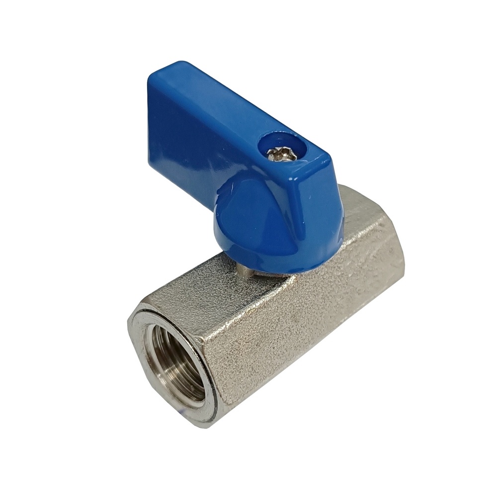 Válvula de Esfera Mini Fêmea 1/8