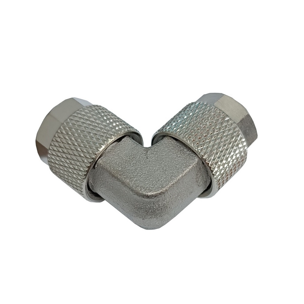 Cotovelo União 4 mm Dois Toques Niquelada