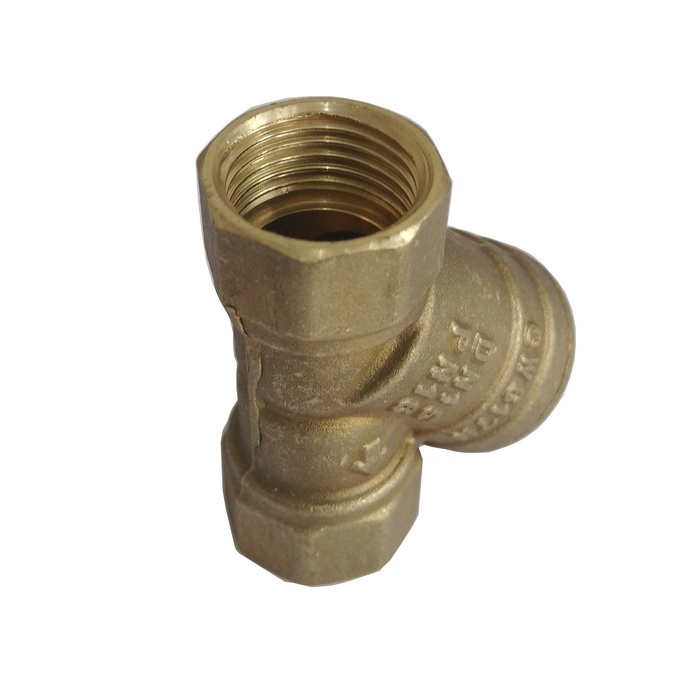 Filtro tipo Y em latão rosca 1
