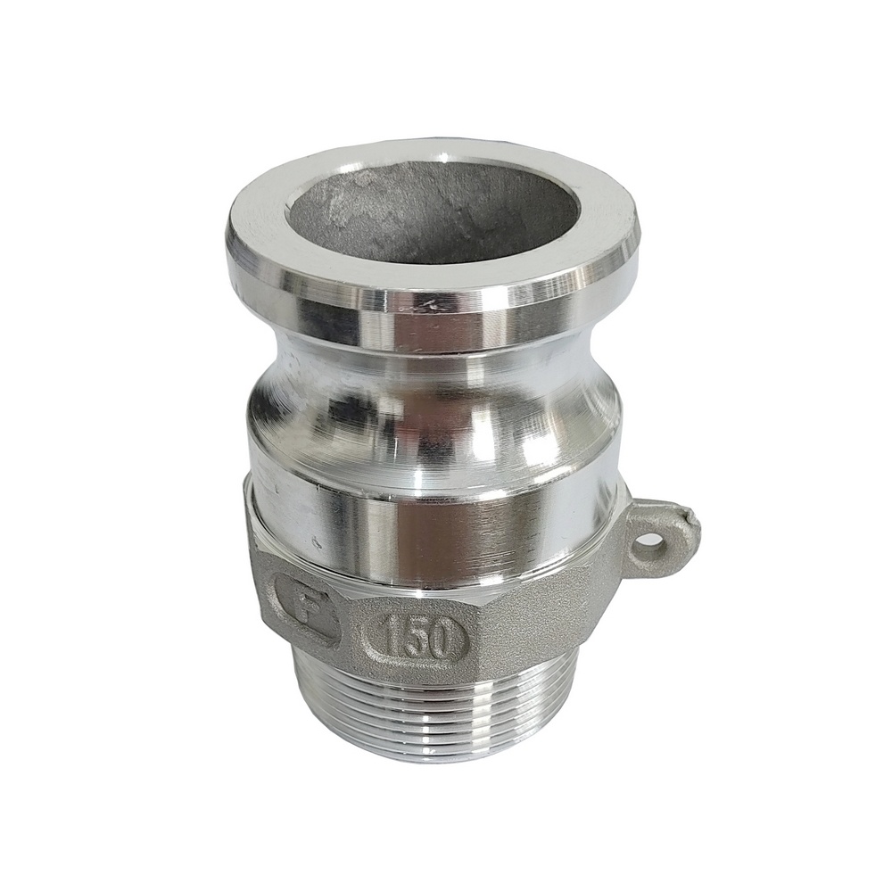 Engate Rápido ER-F Camlock Adaptador Rosca Macho 3/4" BSP - PN10 / 150 LBS - Inox 304