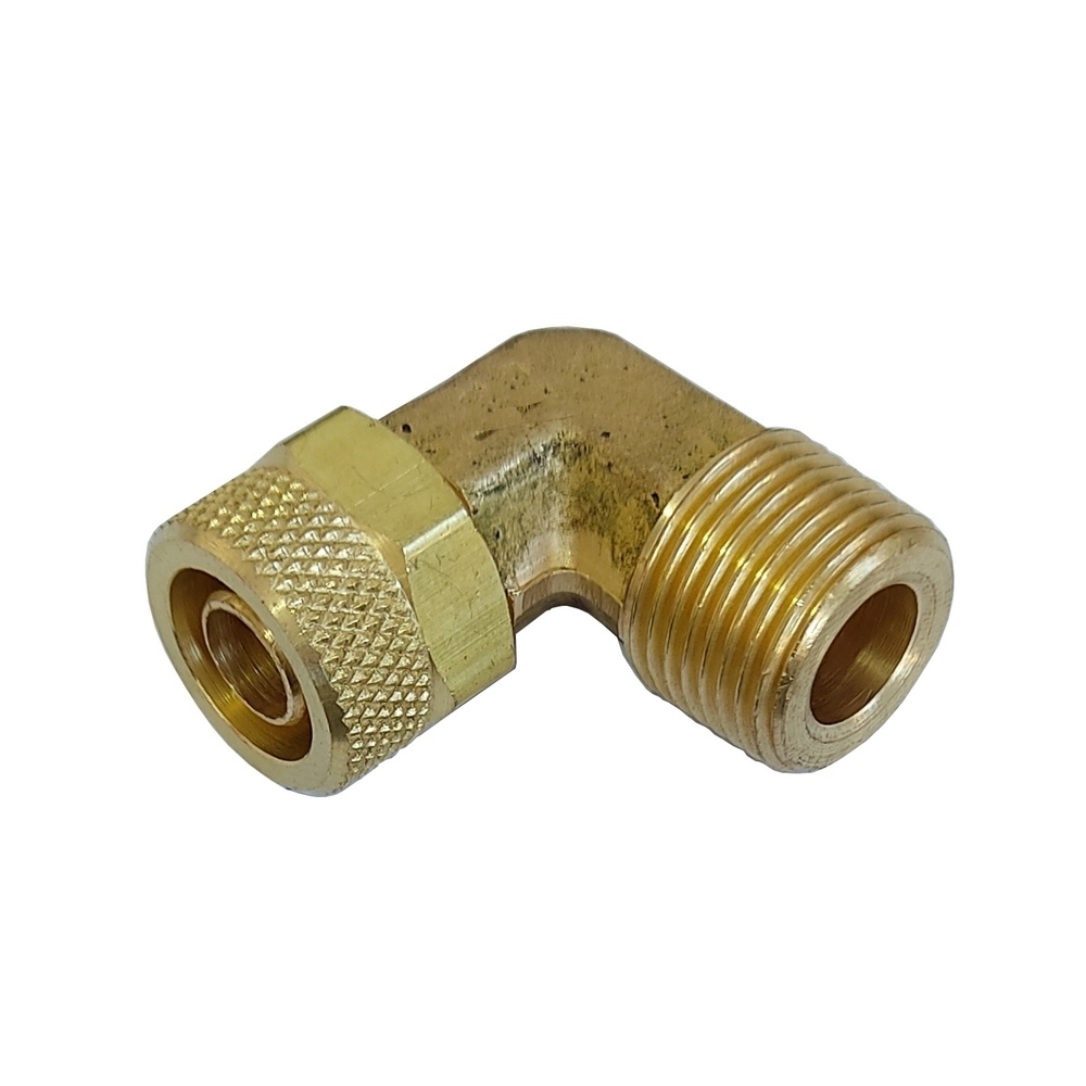 Cotovelo Macho 6 x 1/4" BSPT - Linha 400 Pneumática Industrial