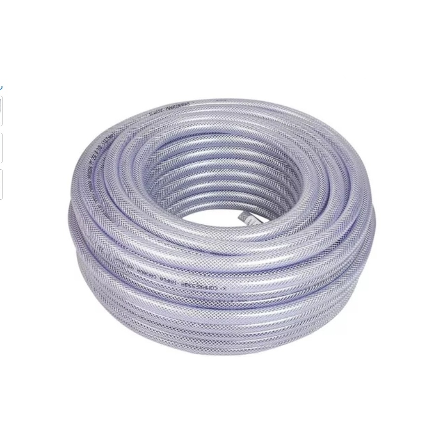Mangueira Cristal Trançada 3/4" - 250 Libras / psi (Preço por Metro)